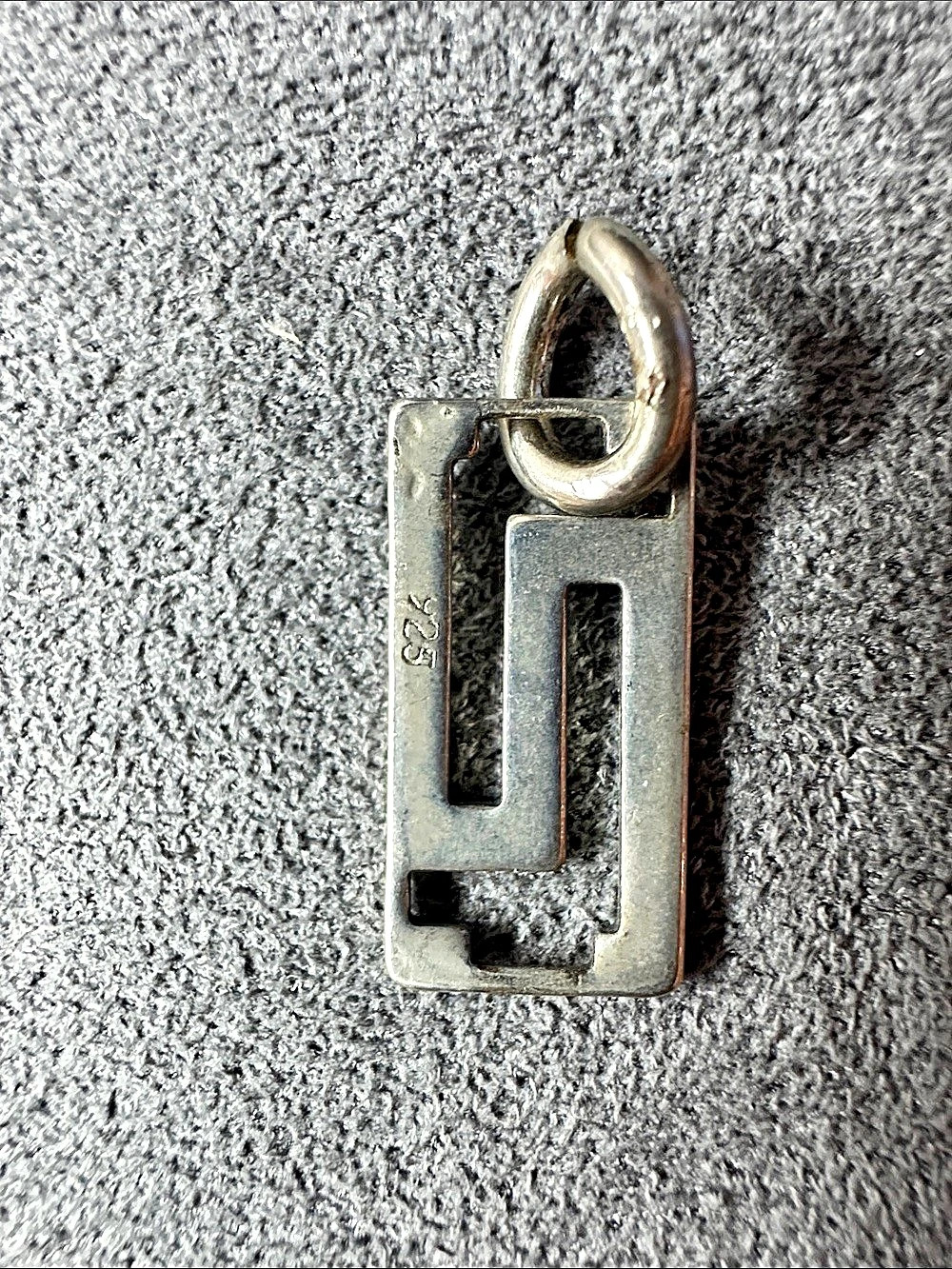 925 Silver Geometric Pendant